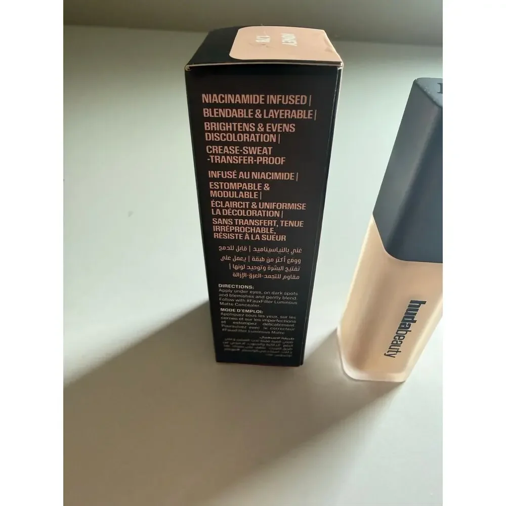 $31 Huda Beauty FauxFilter Color Corrector Honey 1.7B Full Size New